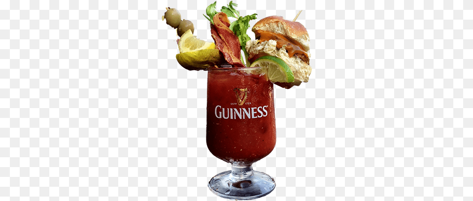 Bloody Mary Menu Guinness, Alcohol, Beverage, Cocktail, Burger Free Png Download