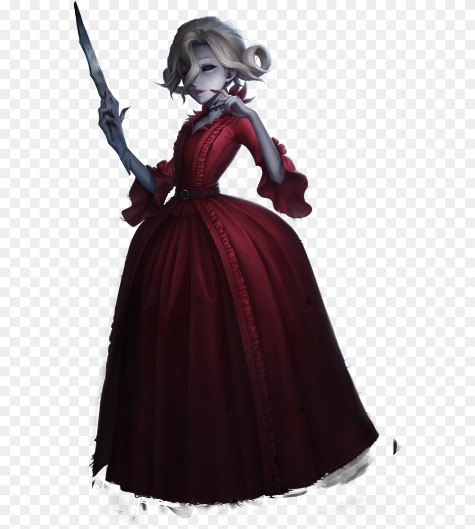 Bloody Queen Identity V Wiki Fandom Identity V Bloody Queen And Geisha, Clothing, Costume, Dress, Person Free Png Download