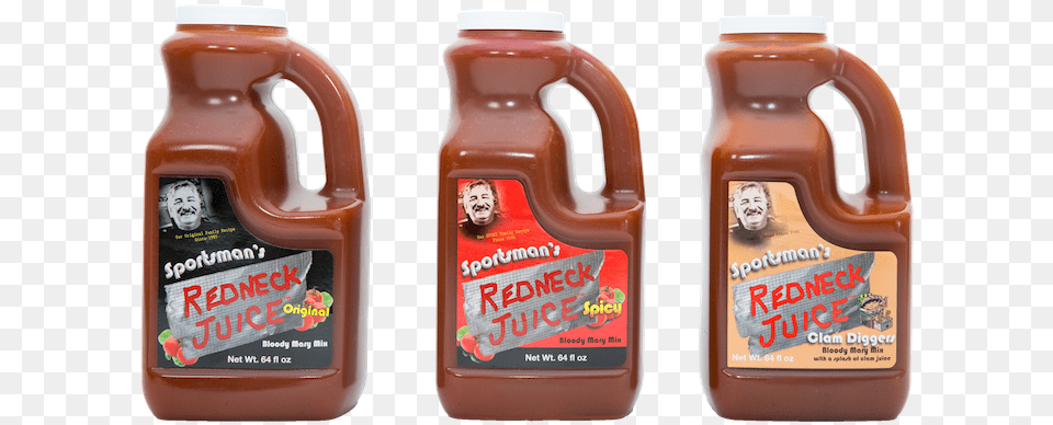 Bloody Sportsmans Redneck Juice, Food, Ketchup, Person Free Transparent Png