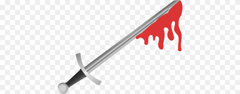 Bloody Sword Vector Image, Weapon, Blade, Dagger, Knife Png