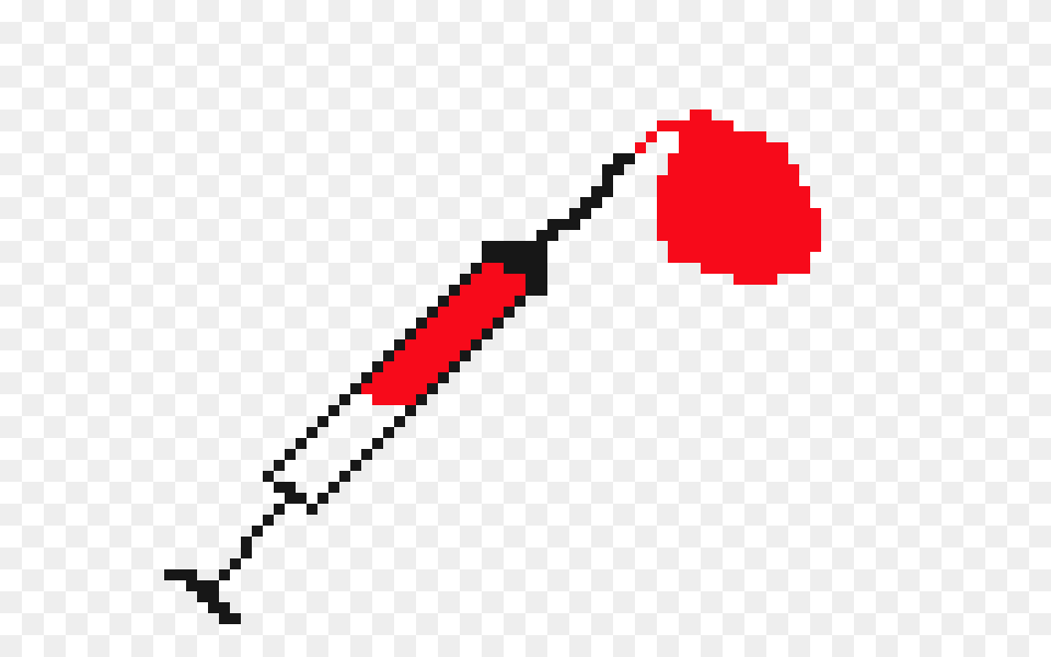 Bloody Syringe Pixel Art Maker, Dynamite, Weapon Free Transparent Png