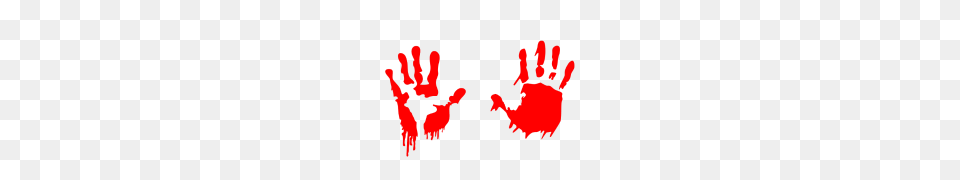 Bloody Zombie Hand Prints, Body Part, Person Png