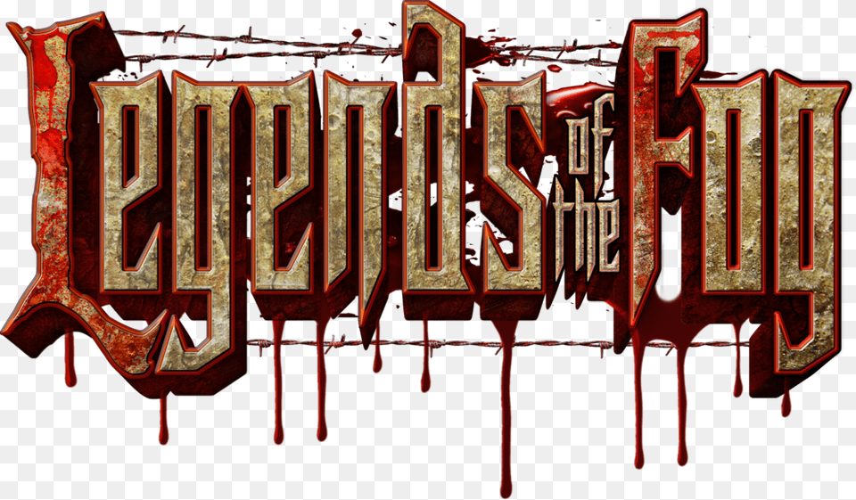 Bloodylogo Legends Of The Fog Haunted Hayride, Book, Publication, Text Png