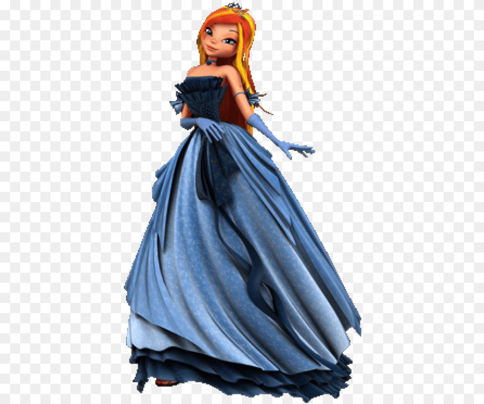 Bloom Ball Gown Winx Club Bloom Dress, Adult, Person, Female, Woman Free Png Download