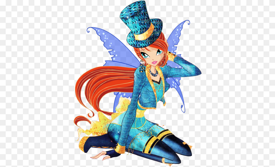 Bloom Fairy And Winx Club Image Winx Club Bloom Gothic, Adult, Female, Person, Woman Free Png