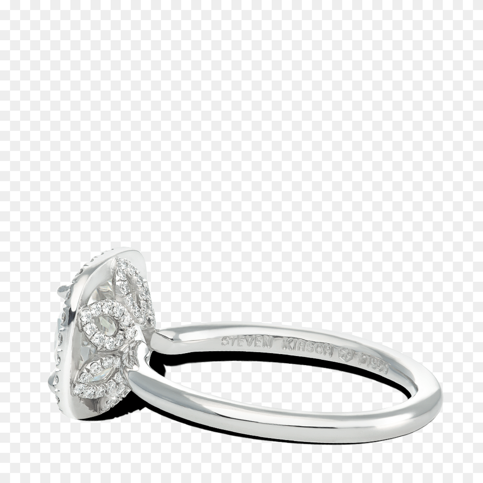 Bloom R, Accessories, Jewelry, Ring, Silver Free Transparent Png