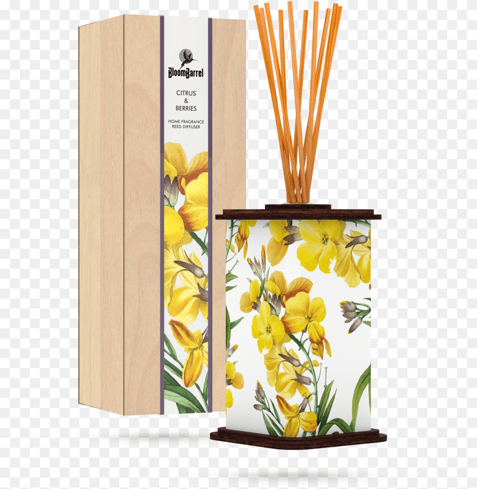 Bloombarrel Home Fragrance Reed Diffuser Citrus Berries Perfume, Incense, Flower, Plant Free Png
