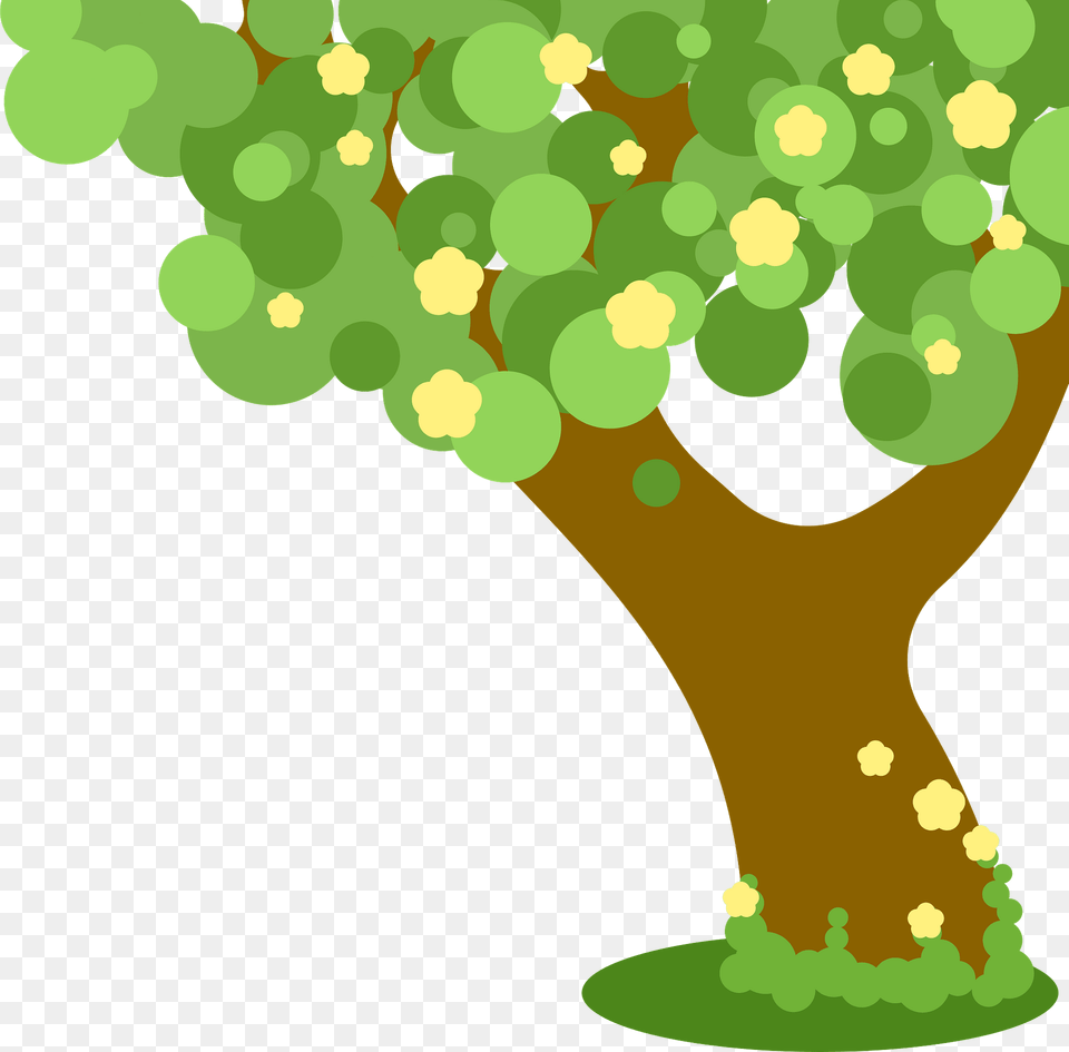 Blooming Tree Clipart, Plant, Sycamore, Oak, Art Free Png Download