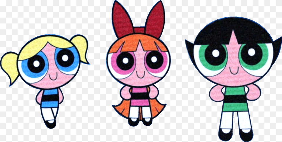 Blossom Bubbles Powerpuff Girls Buttercup Flying Powerpuff Girls Blossom Bubbles Amp Buttercup, Person, Baby, Cartoon, Face Png