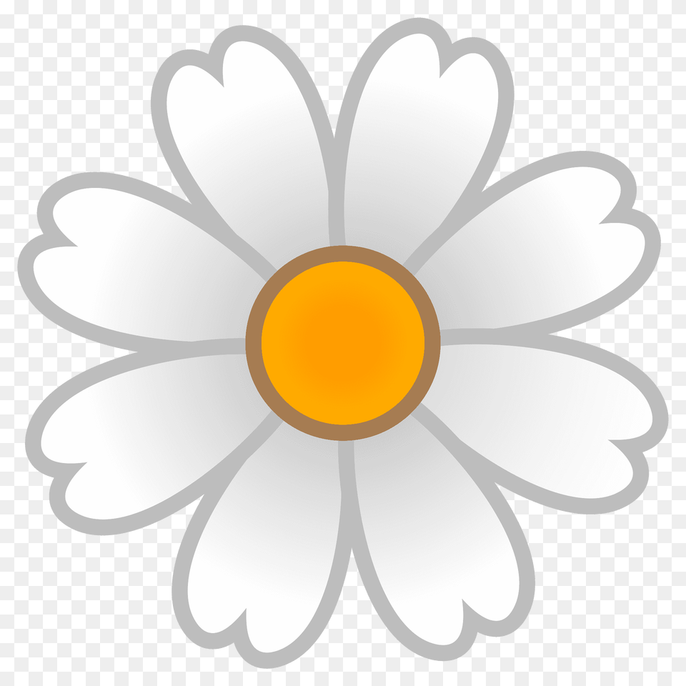 Blossom Emoji Clipart, Anemone, Daisy, Flower, Plant Free Png