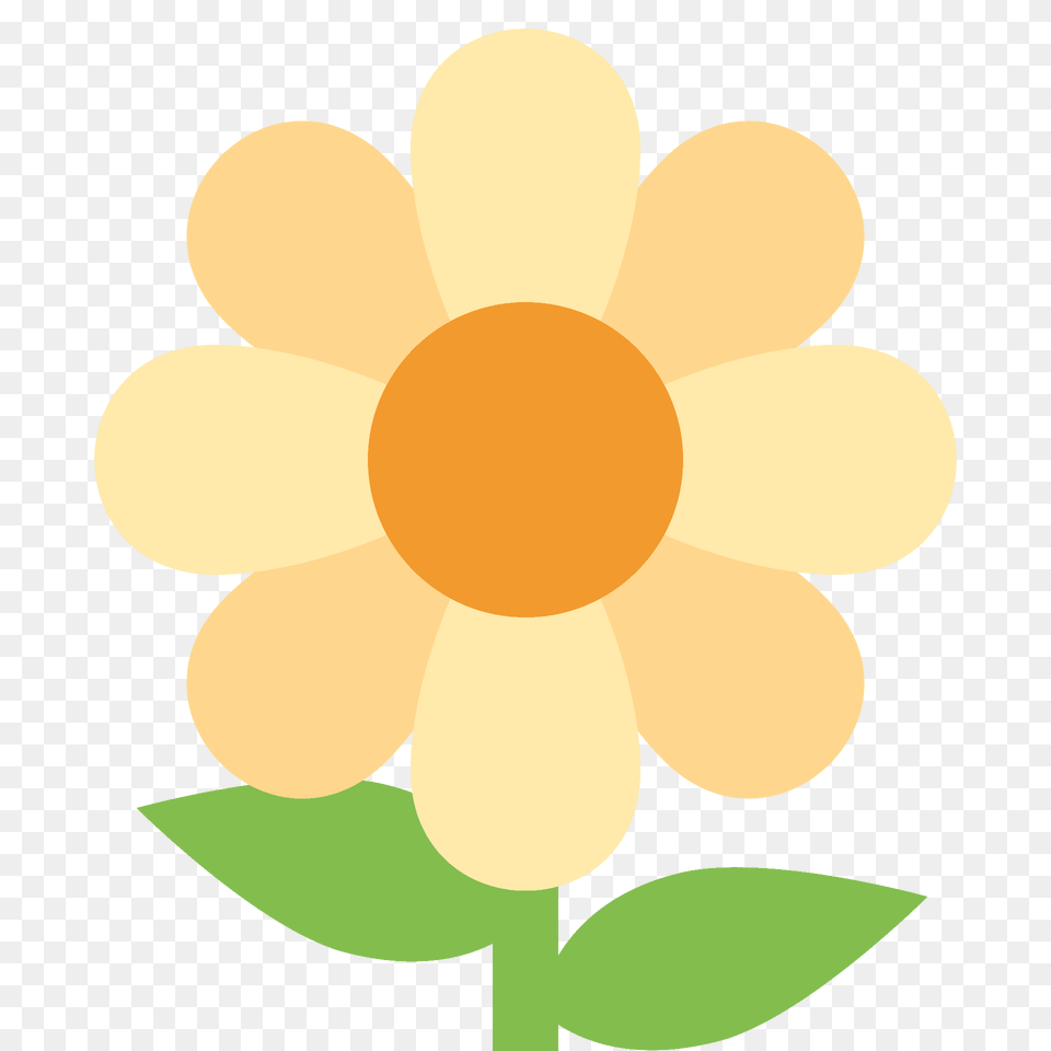 Blossom Emoji Clipart, Anemone, Dahlia, Daisy, Flower Png Image