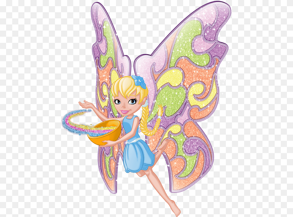 Blossom Fairy, Baby, Person, Face, Head Free Png Download