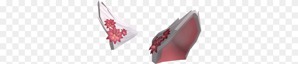 Blossom White Cat Ears Roblox Cat Ears Roblox Code, Flower, Petal, Plant, Accessories Png Image