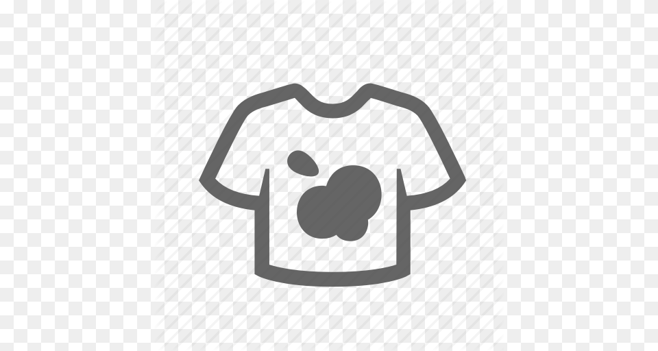 Blot Blotch Clothes Dirty Spot Stained T Shirt Icon, Stencil, Gate, Bag Png
