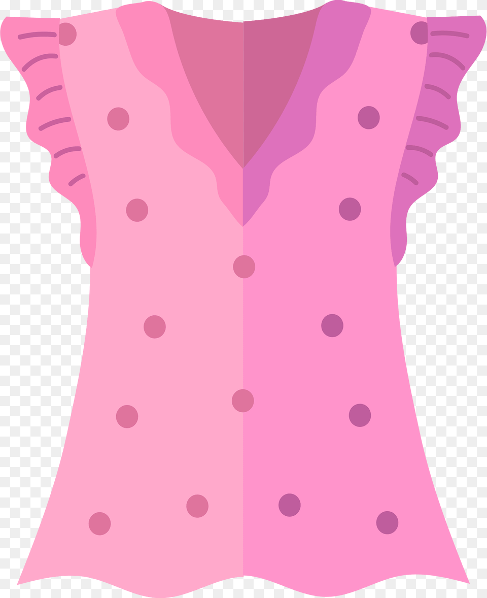 Blouse Clipart, Clothing, Pattern, Dress Free Png Download