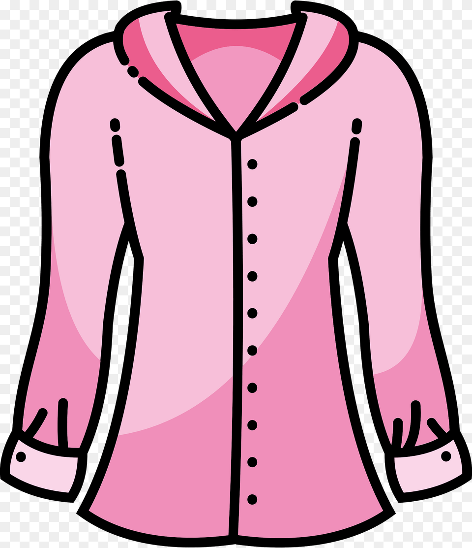 Blouse Clipart, Clothing, Knitwear, Long Sleeve, Sleeve Png Image