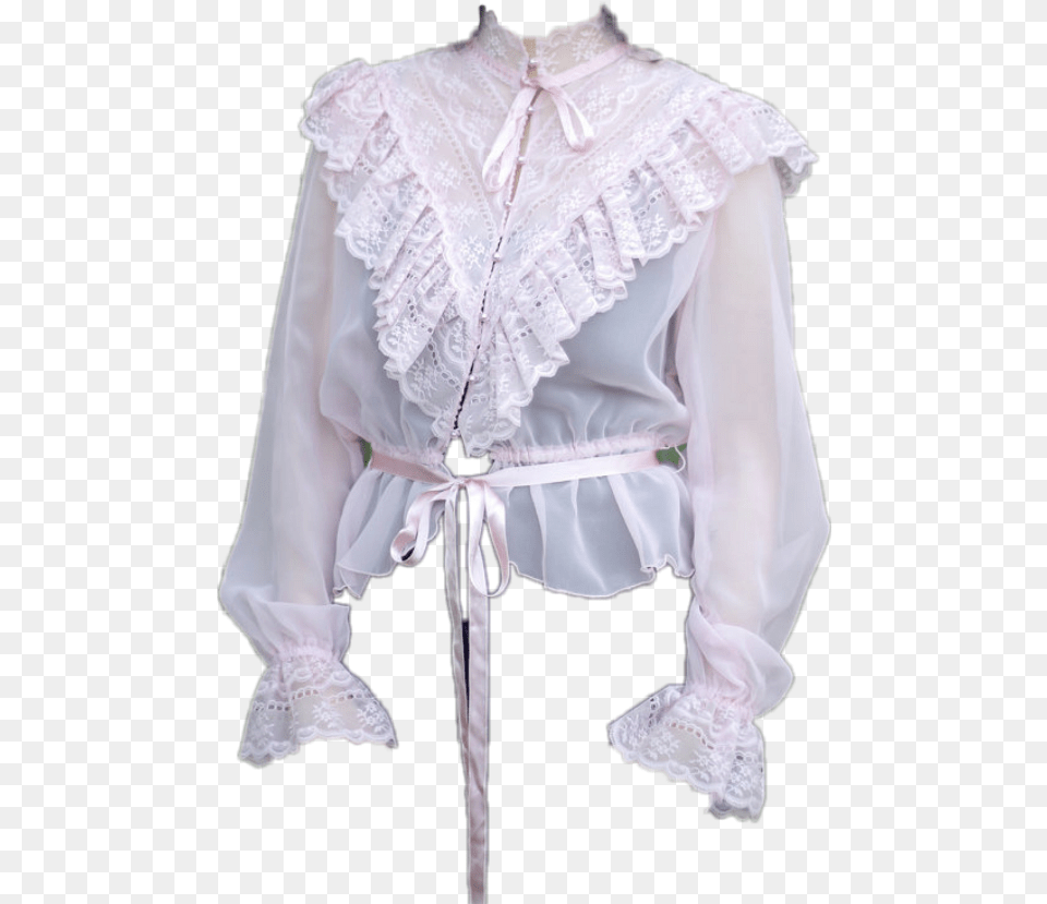 Blouse Fashion Aesthetic Tumblr Antique Vintag Costume, Clothing, Hat Free Transparent Png