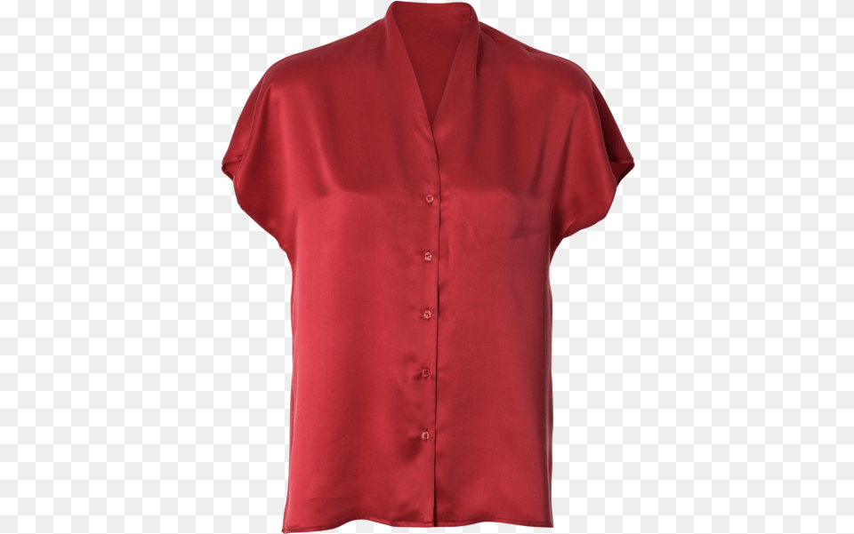 Blouse Red, Clothing, Shirt Free Transparent Png