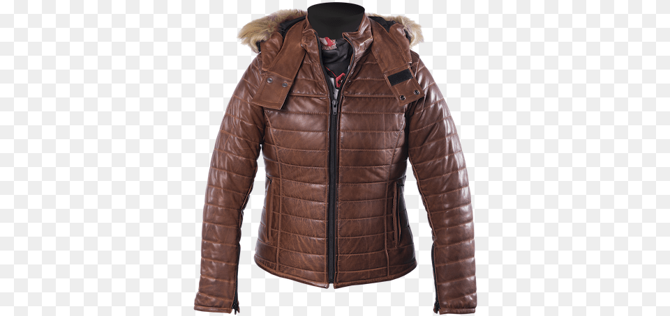 Blouson Helstons Light Cuir Soft Camel Femme Blouson Moto Femme Hiver, Clothing, Coat, Jacket, Leather Jacket Free Png Download