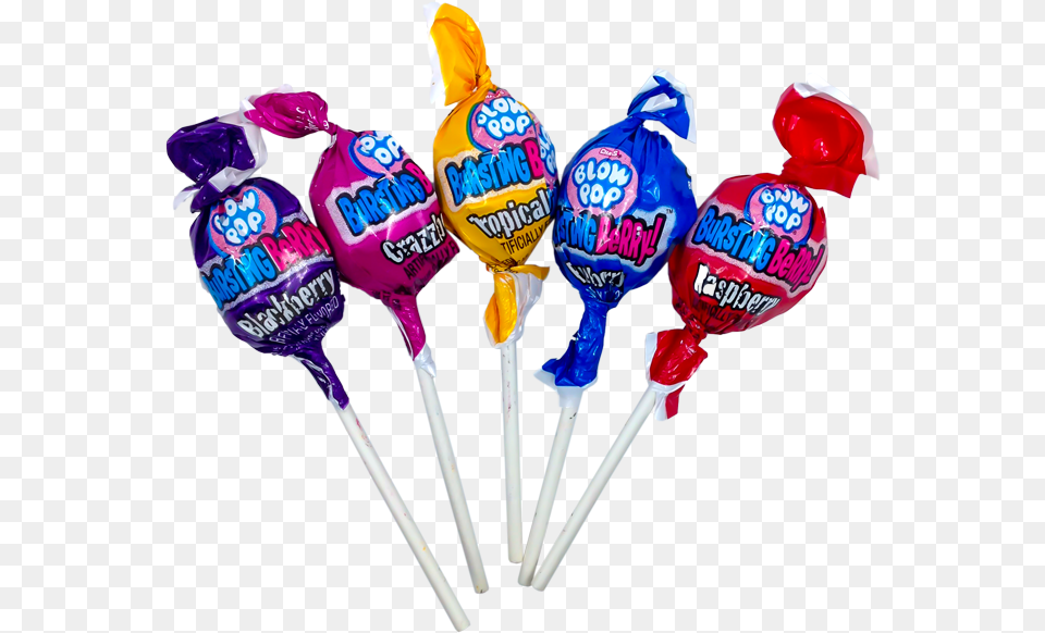 Blow Pop Bursting Berry Blow Pops, Candy, Food, Sweets, Lollipop Png Image