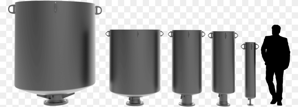 Blowdown Vent Silencer Size Comparison Compressed Mobile Phone, Cylinder, Adult, Man, Male Free Transparent Png