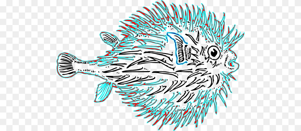 Blowfish Blue Clip Art, Animal, Fish, Puffer, Sea Life Png Image