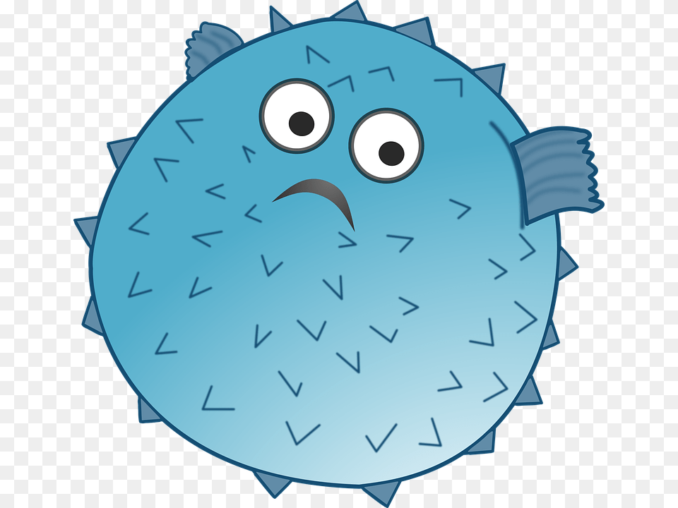 Blowfish Clipart, Animal, Fish, Sea Life, Puffer Png Image