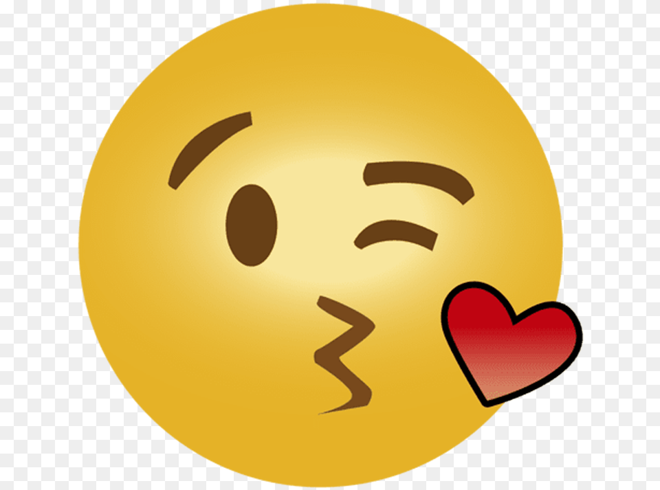 Blowing A Kiss Kiss Emoji Transparent Background Free Png