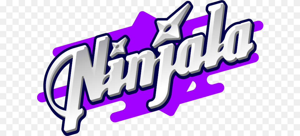 Blowing Bubbles And Bashing Heads In Ninjala Ninjala, Purple, Bulldozer, Machine, Logo Free Png Download