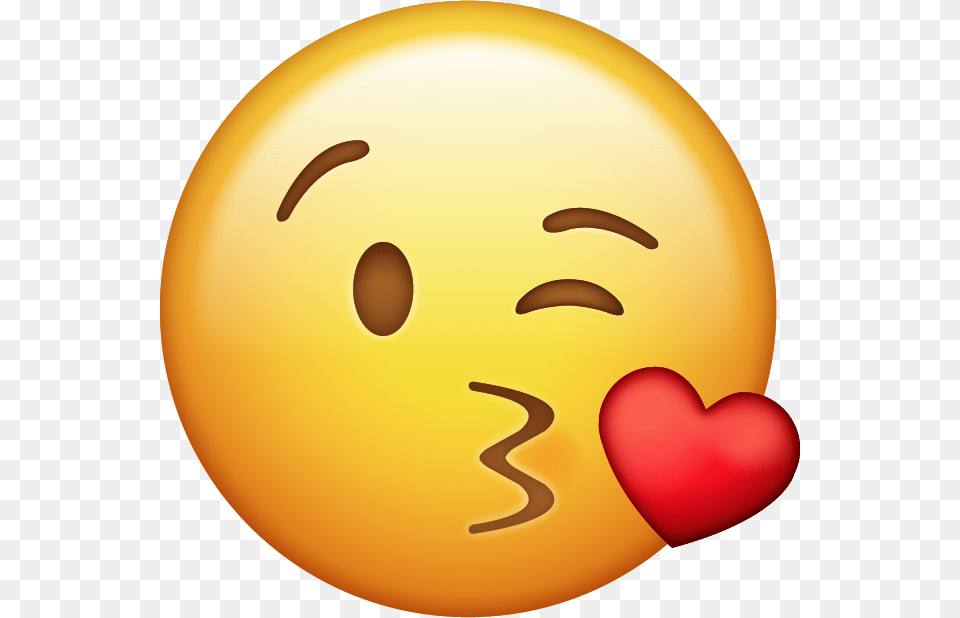 Blowing Kisses Emoji Smiley, Helmet Free Png Download