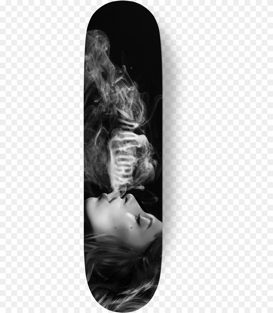Blowing Smoke Zoo York Blowing Smoke Pro Skateboard Deck, Adult, Person, Woman, Female Png Image