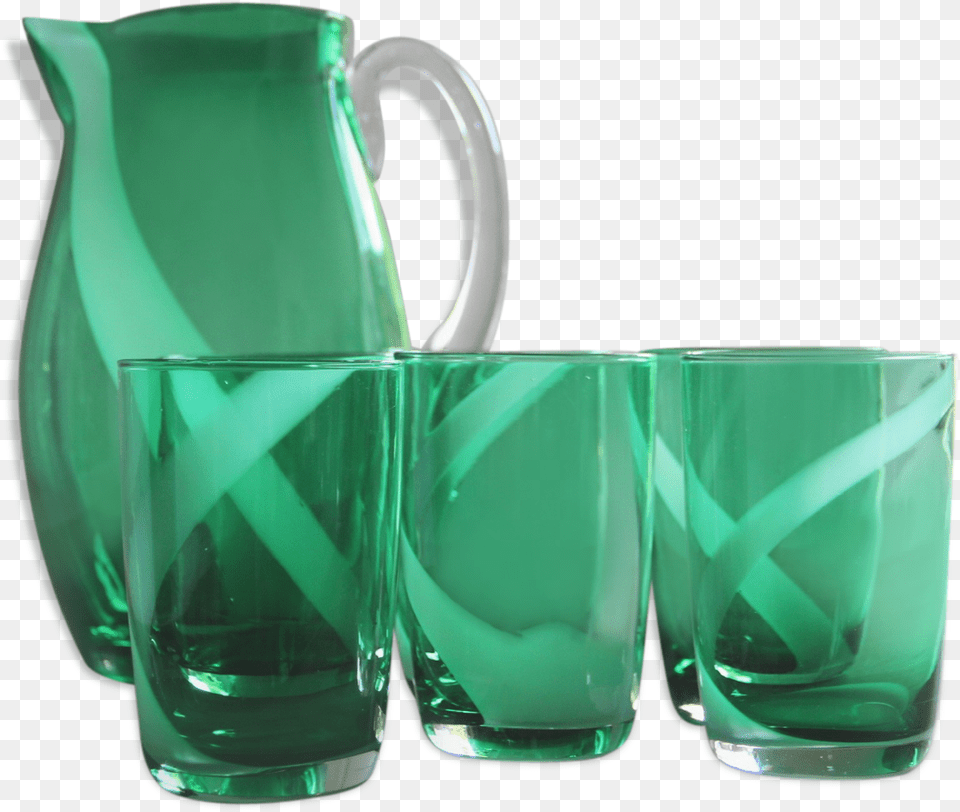 Blown Glass Lemonade Servicesrc Https Jug, Water Jug, Cup Png Image