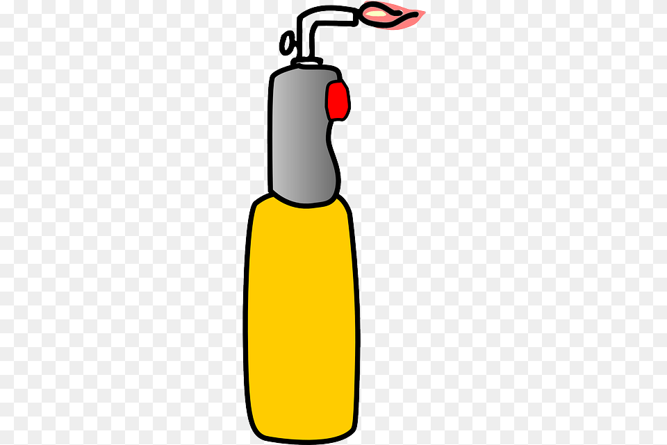 Blowtorch Flame Tool Cutting Welding Blow Torch Clipart, Smoke Pipe Png