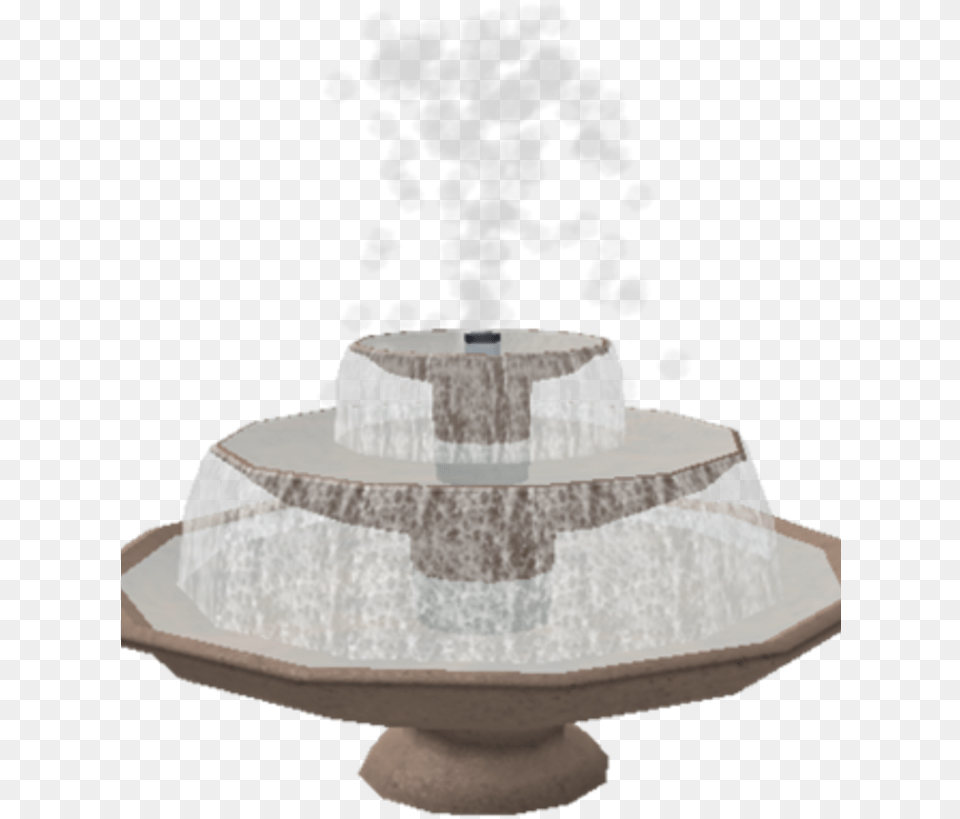 Bloxburg Fountain, Architecture, Water Free Png Download