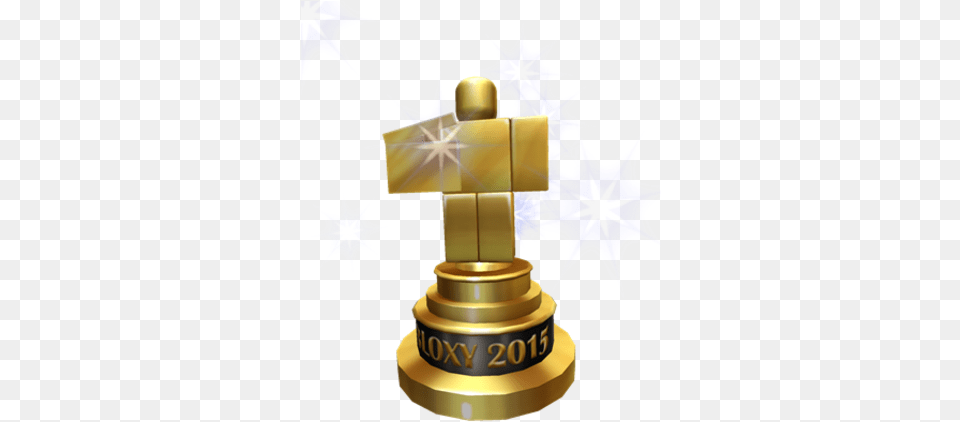 Bloxy 2015 Roblox Wiki Fandom Bloxy Award Roblox, Trophy Free Transparent Png