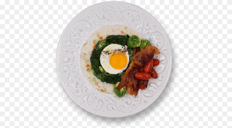 Blt Egg Breakfast Fried Egg, Food, Food Presentation, Meal, Dish Free Transparent Png