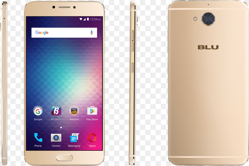 Blu Brings Its Vivo 6 To Uk As First Official Handset Blu Vivo 6 Rose Gold, Electronics, Mobile Phone, Phone, Iphone Png