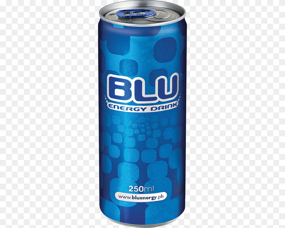 Blu Classic Blu Energy Drink Classic, Can, Tin Free Png