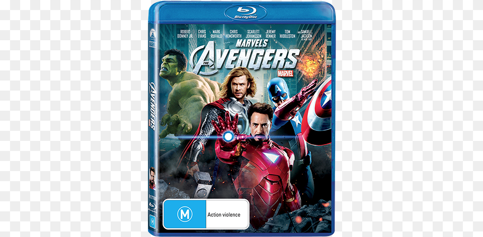 Blu Ray Avengers 2012 4k Blu Ray, Adult, Male, Man, Person Free Png