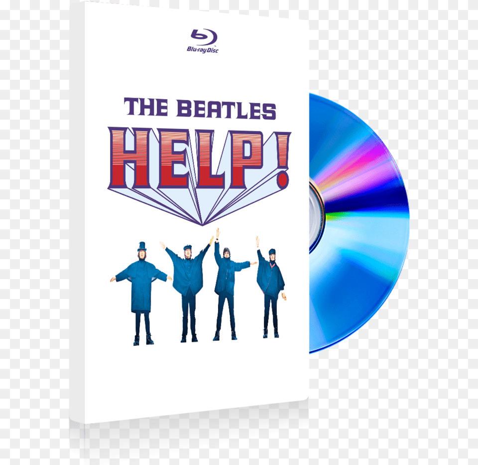Blu Ray Beatles The Help Deluxe Edition 2 Disc Box Set, Adult, Male, Man, Person Png Image