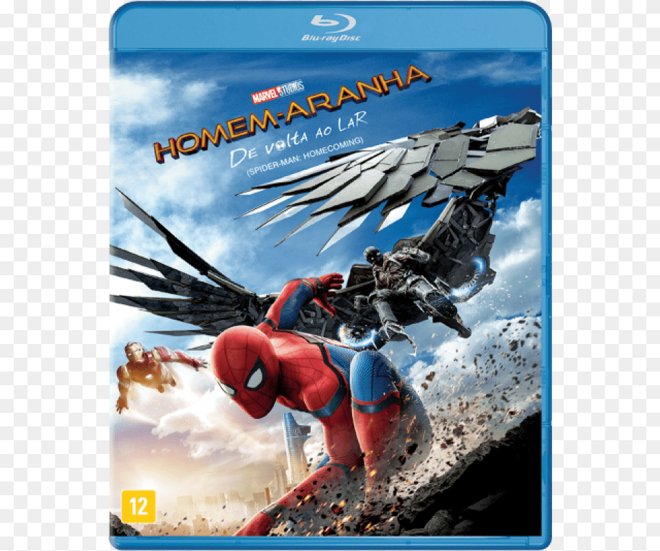 Blu Ray Homem Aranha Spider Man Homecoming, Adult, Person, Male, Lobster Free Transparent Png