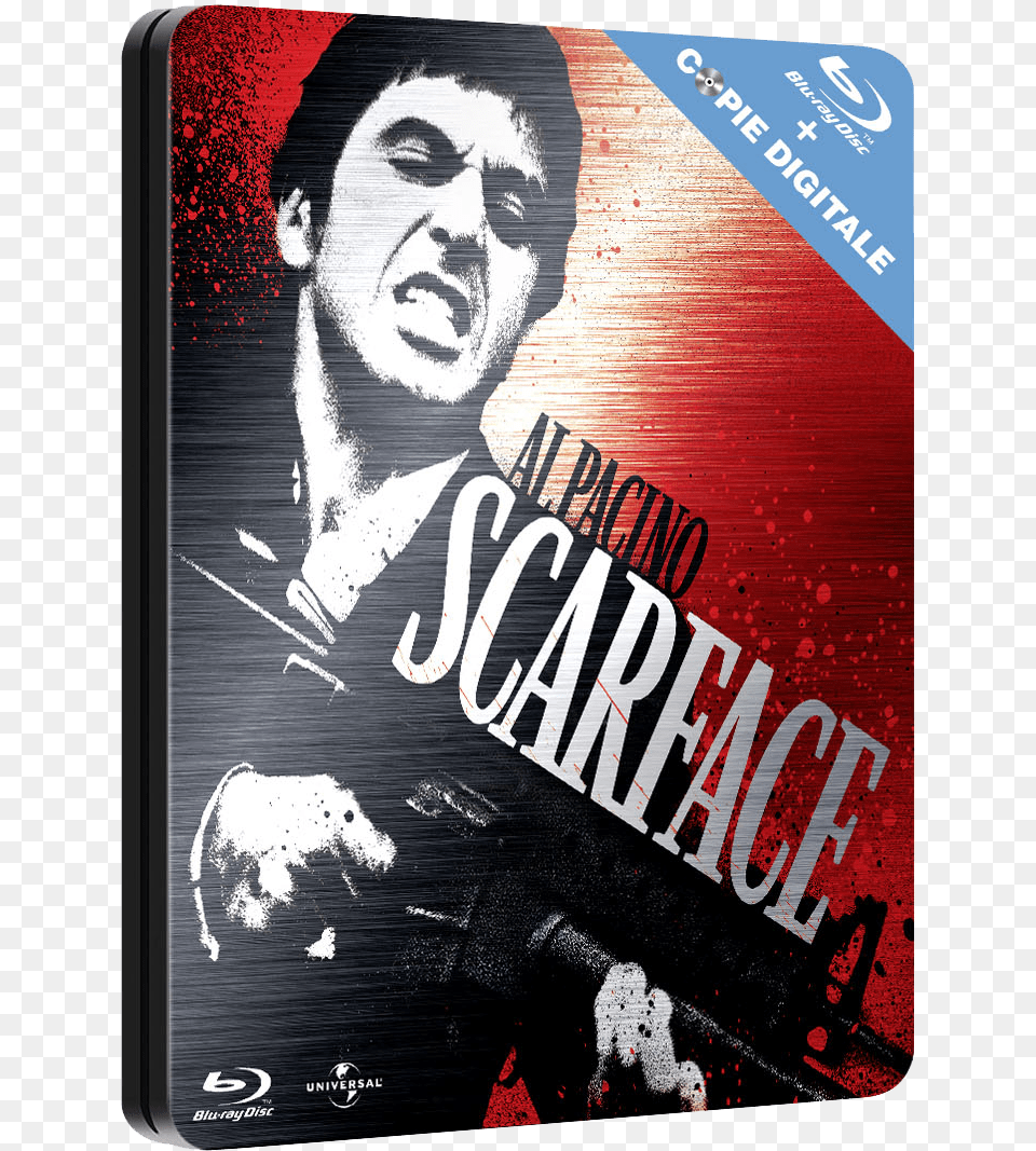 Blu Ray Scarface Scarface, Adult, Face, Head, Male Free Png