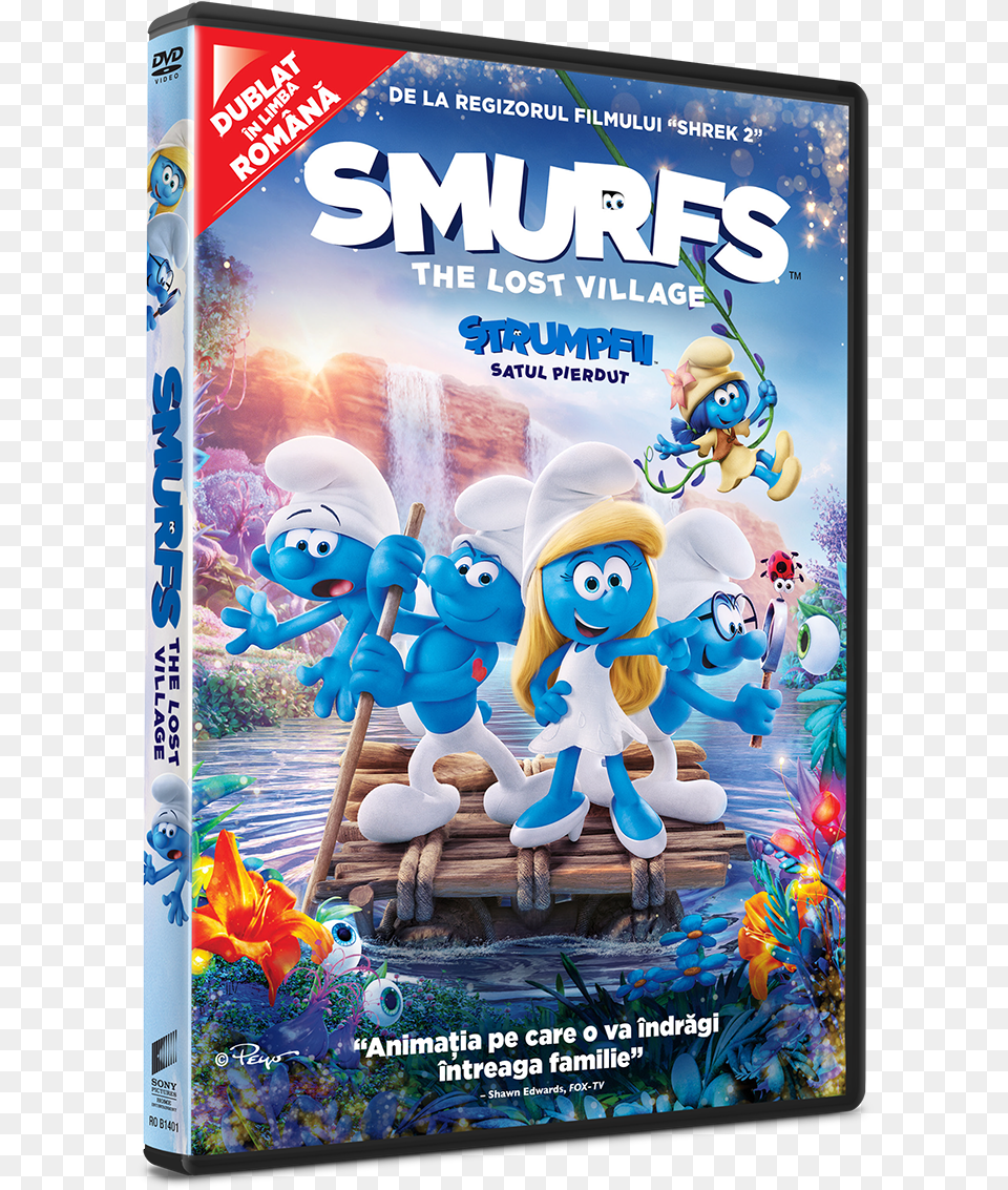 Blu Ray Smurfs 3 2017 The Lost Village, Baby, Person, Face, Head Free Transparent Png