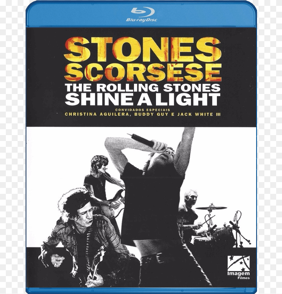 Blu Ray Stones Scorsese Stones Scorsese Shine A Light Dvd, Adult, Publication, Person, Man Free Transparent Png