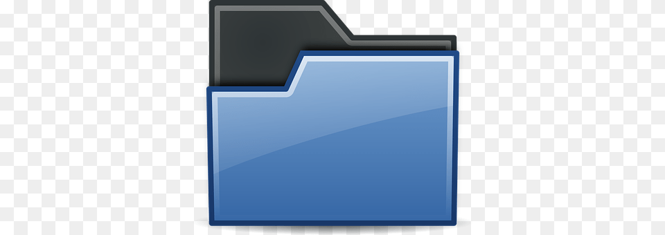 Blue File, File Binder, File Folder, Computer Hardware Free Png