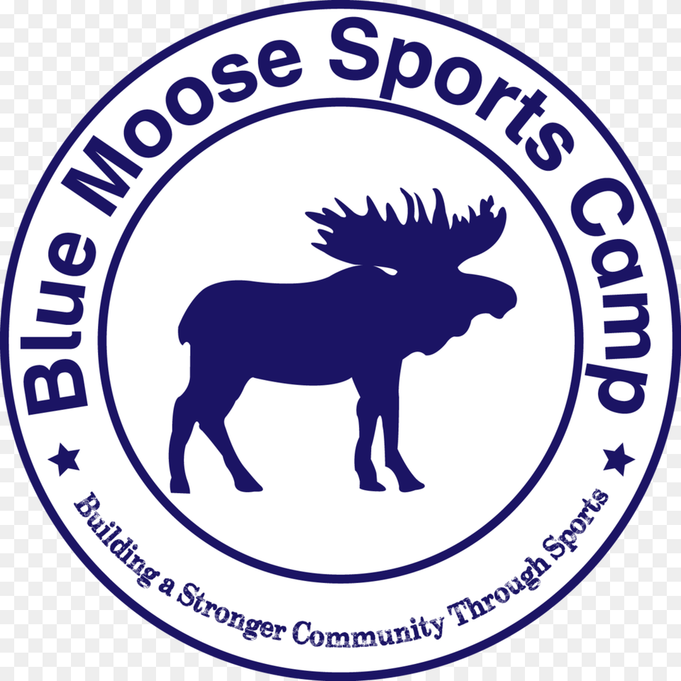 Blue, Logo, Animal, Mammal, Moose Free Transparent Png