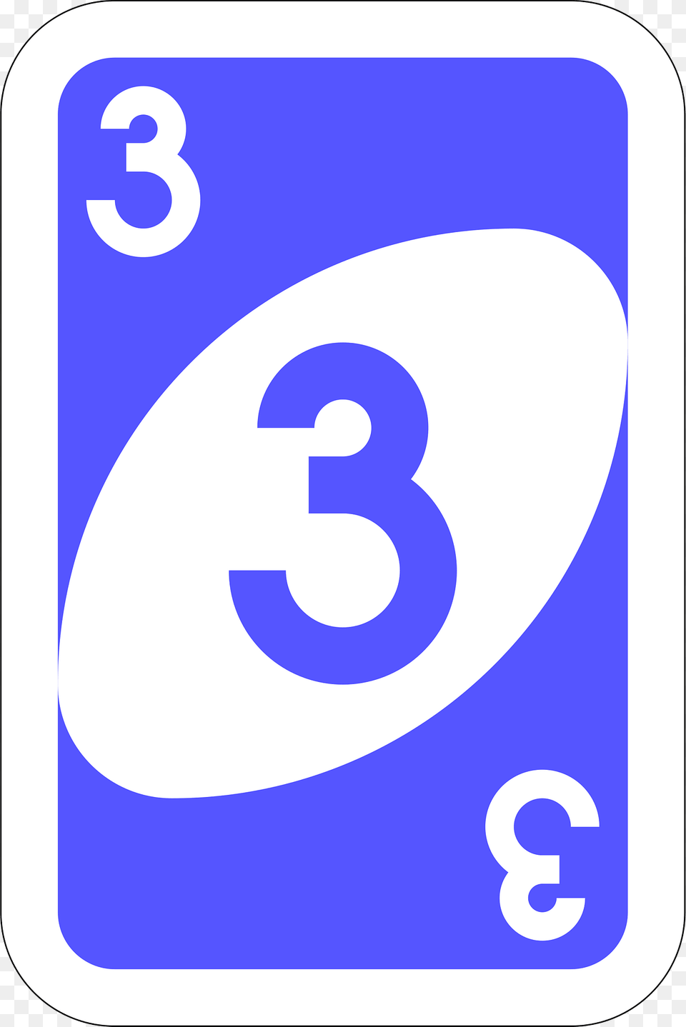 Blue 3 Card Clipart, Number, Symbol, Text, Disk Free Png