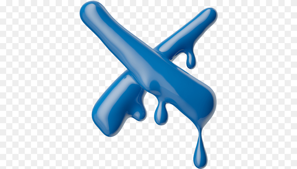 Blue 3d Liquid Melting Font Melting X, Appliance, Blow Dryer, Device, Electrical Device Png