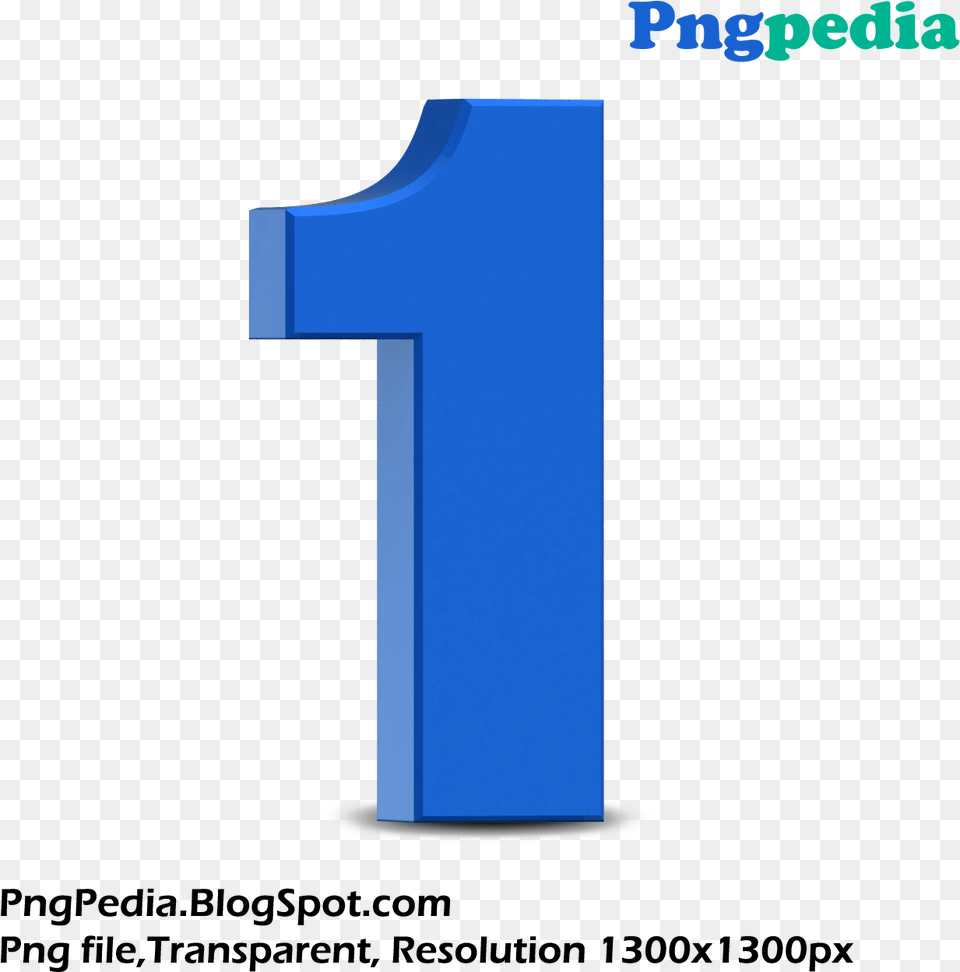 Blue 3d Numbers Set One Spinet, Number, Symbol, Text, Cross Png Image
