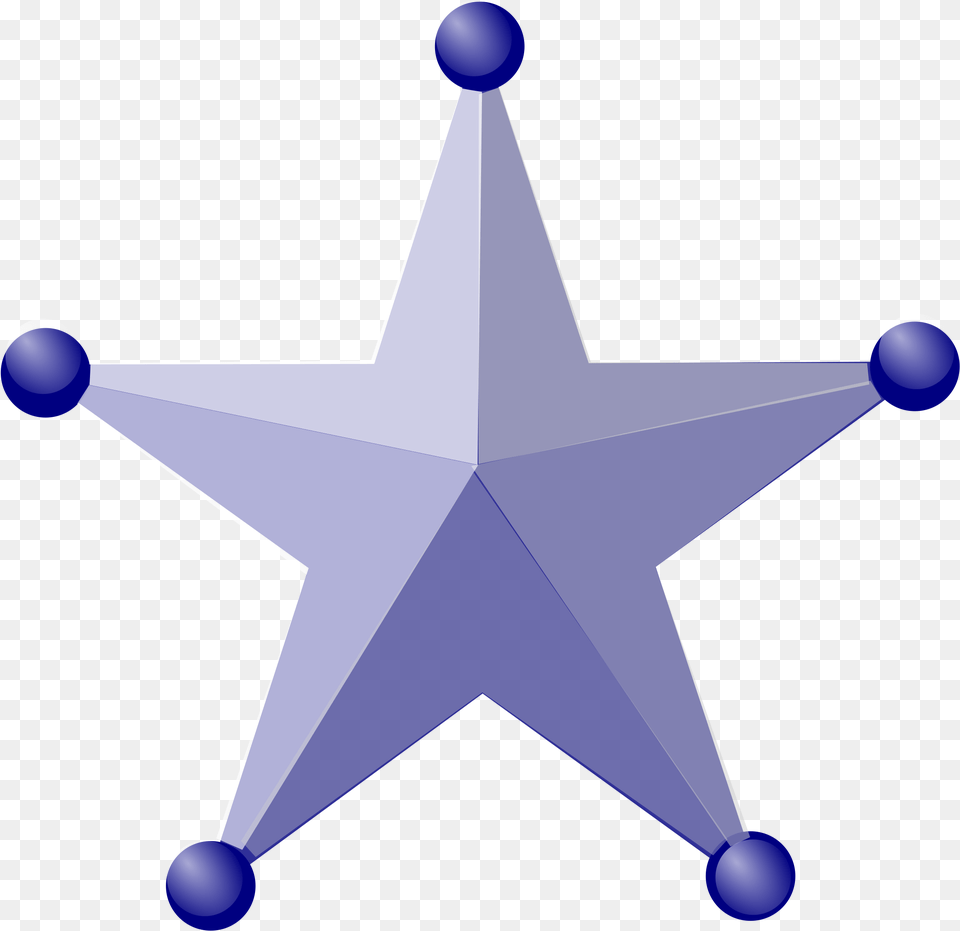 Blue 3d Star Vector Clipart Clip Art, Star Symbol, Symbol, Cross Png Image